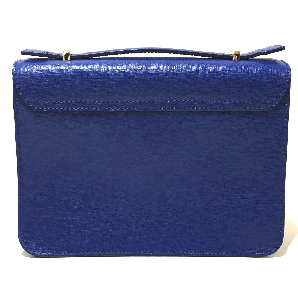 Furla Shoulder Julia Bag Leather Blue